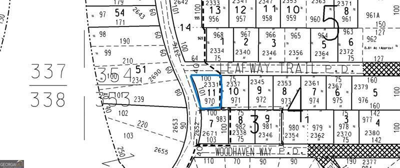Vacant lot with access to a cool beach and lake. This corner lot is located in a friendly neighborhood which includes a Homeowners Association, within 6 miles from I-20. There is immediate access to electricity, water, internet and cable from the road. ***Most of the matured trees have been cleared on the lot.*** Perk Test provided. Please contact Rockdale County for Zoning and building requirements.