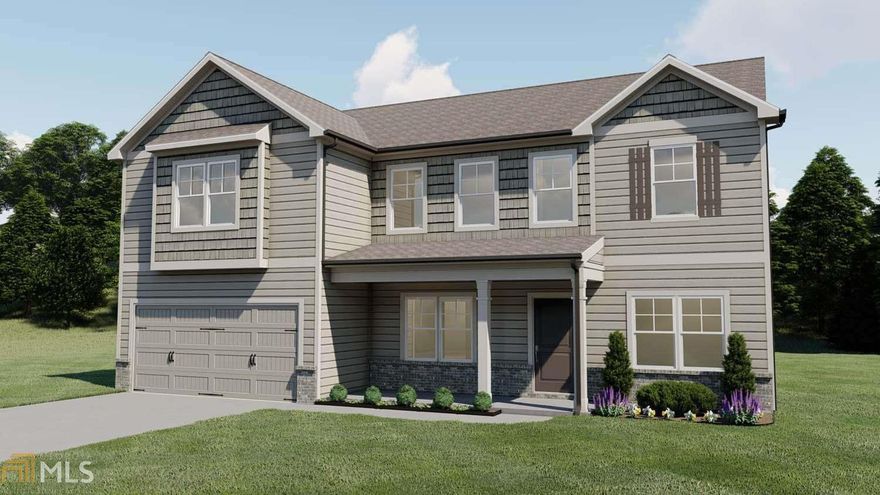 Hammond Plan   5 bedrooms/3 baths with loft upstairs! Elegant entry foyer extends to formal dining room across from study. Guest suite on main with full bath. Great room overlooks breakfast area & kitchen. Kitchen includes, center island, granite counter tops, upgraded stainless steel appliances & walk in pantry. Owner's suite with sitting room, 3 secondary bedrooms, loft & laundry are upstairs! Owner's Bathroom features enlarged shower & a spacious walk in closet. Under Construction, Sample Images. $5000 in Closing Costs with use of our preferred lender!
