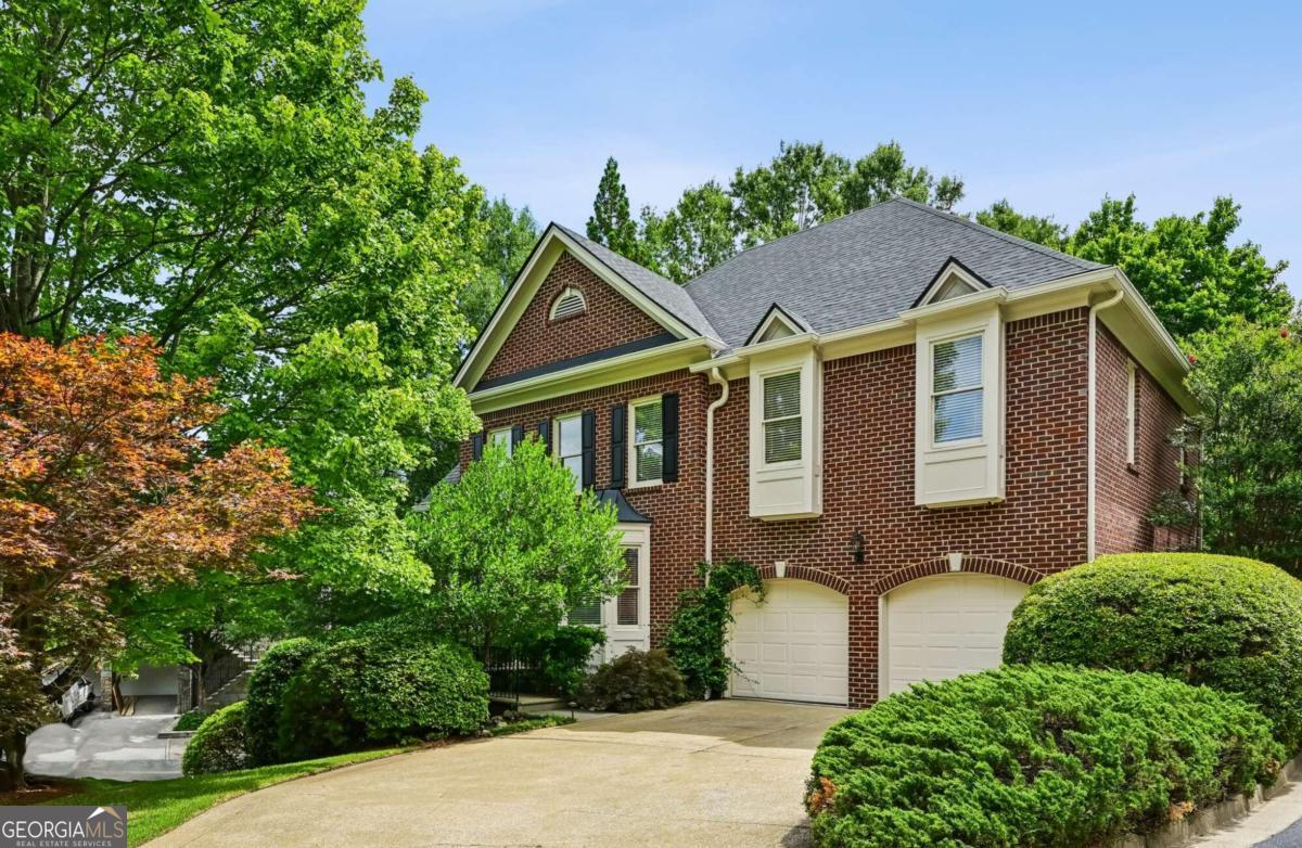Up-scale gated community in sought-after Lenox Park!  Located on one of the largest and most private lots, this handsome brick home has been freshly painted and is move-in ready.  The light, bright 2-story great room with fireplace and built-in cabinetry is open to the kitchen.  A  screened porch offers a quiet space for morning coffee overlooking the private backyard.  A butler's pantry with wine cooler leads to a large dining room or sitting room with a bay window.  The Primary suite has a tray ceiling, walk-in closet with custom organizers, and a large bathroom with stone accents.  The terrace level has a playroom, bedroom, bath , and a workshop.  Lenox Park is a remarkable oasis of greenspace on land formerly used as a golf course.   A combination of residential and business spaces, the neighborhood features a lake with a fountain, jogging trails, dog park, and lakefront bike trails - all just minutes to Buckhead and highways.