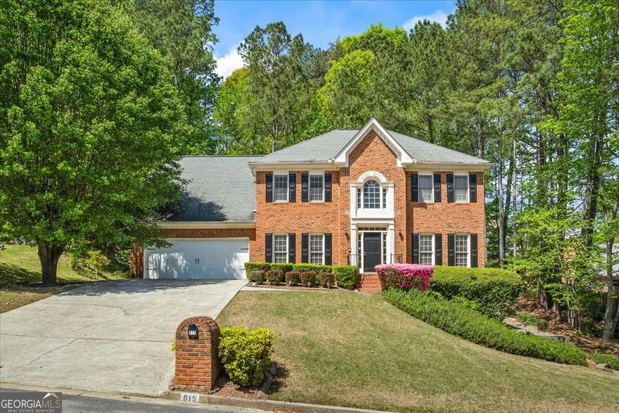 Welcome home , a Magnificent traditional, in sought-after Mayfair Swim/Tennis community, Alpharetta. With an open front view of beautiful trees and flowers, which will never be gone ! Greets you towards the double ceiling foyer , gleaming hardwood floors all through the main and second floor. Well maintained, large size kitchen , with stained cabinets , is completed with a double oven. Don't miss the stunning two-story ceiling great room. The main floor also offers a large size dinning room for your loved ones gatherings and an office for your privacy. Walking upstairs into the large size primary bedroom, with a walk in closet, his/hers bathroom vanities and a newer walk in shower and a jacuzzi. Other 3 bedrooms have a decent size closets , nice view of the back yard and the beautiful green space in the front. Unfinished basement ,with natural sunlight and an exterior access , is a great opportunity to be completed and be used for your needs. The landscaped and private backyard would be a wonderful place to spend your morning coffees.  Mayfair community is offering swim/tennis/playground with an active swim team. Just minutes from restaurants and shopping centers and markets with easy access to GA 400, Hwy 141 and Peachtree Industrial Blvd.