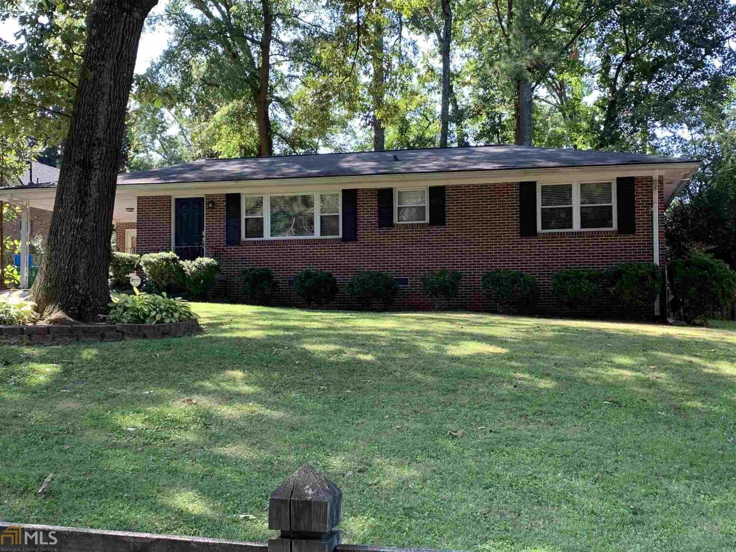 One level living in this beautiful Ranch home with original hardwood floors in ALL rooms. Open Dining room space large enough for a huge farm table. Spacious living room large enough for a wrap around sofa with a separate reading/eating area. Kitchen has updated appliances and granite counters, lots of cabinet space. Laundry conveniently located on main floor. Heavy sliders to your private flat peaceful backyard with a patio. Great curb appeal with huge trees Newer HVAC and newer Water Heater.