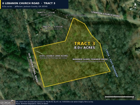 Photo of 0 Lebanon Church Road #TRACT 3, Jefferson, GA 30549 (MLS # 10868474)