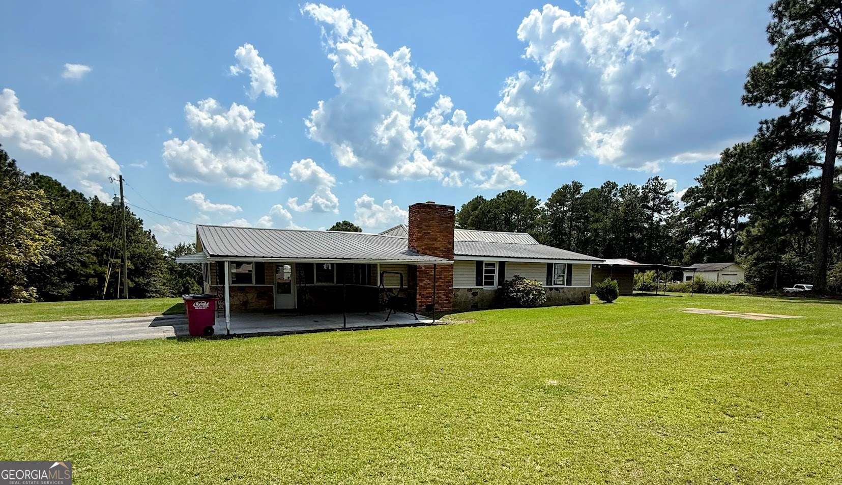 You have to see this darling 4 bedroom, 2 full bath home. Sellers have done upgrades over the years, but it is a fixer upper. The septic tank is newer, has been cleaned out in the last couple of years. The home is situated on a flat 1 acre lot and very serene.