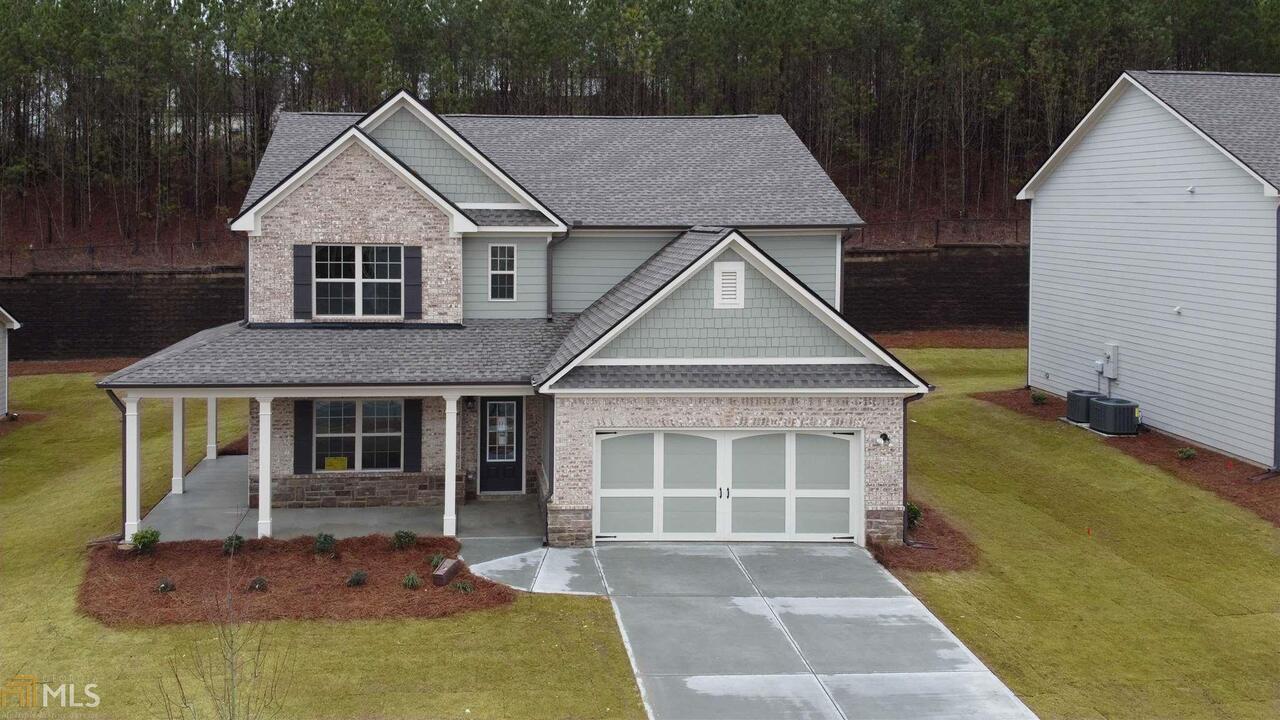 The Hunter Beautiful 4 bedroom / 3 bath two story home w/ a welcoming wrap around porch. Bright entry leads to the dining and open concept living area. Chef kitchen w/ gourmet serving bar opens to the large family rm w/ fireplace. The full bedrm and bath on the main level are perfect for guests. Upstairs, the Owner's retreat features a tray ceiling, double vanity bath, separate tub and shower plus a lavish walk-in closet. The upper level has 2 additional bedrooms with a Jack and Jill bath and over sized loft for additional gatherings, or optional 5th bedroom.