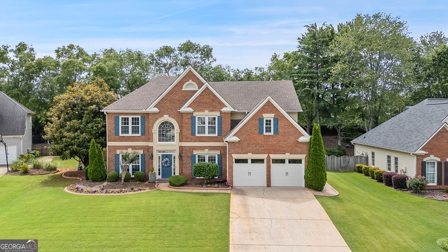 Stunning 2-story home 5 mins from Alpharetta's city center where you will enjoy dining, shopping, festivals and all that Alpharetta has to offer.  This beautifully updated home features a two story foyer and two story family room.  Heated kitchen floors (something you didn't know you needed). A separate laundry room. Two large walk-in closets in the Master, a spa-like bathroom with soaking tub to melt away the stresses of the day.  The outdoors offer the ideal space to sit around the fire with friends under the stars or enjoy a quiet cup of coffee in the morning in your private, fenced back yard.  This home is a MUST SEE!!