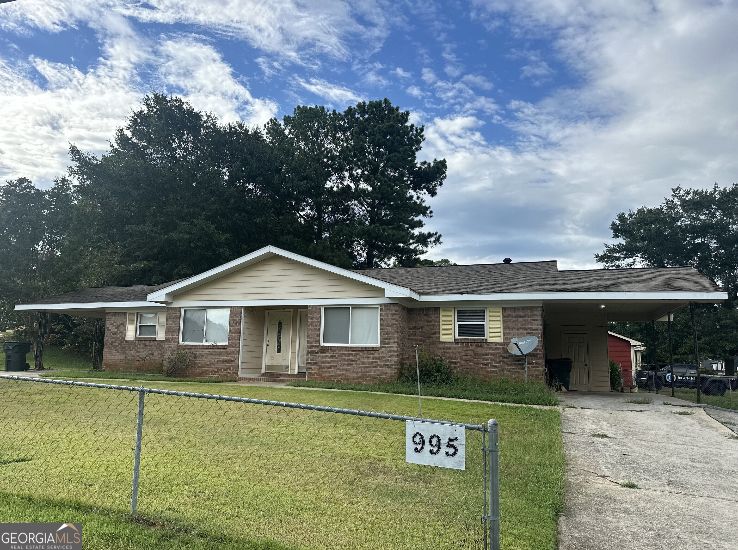 Don't miss this excellent income-producing duplex, ideally located just minutes from I-20 and historic Downtown Conyers! Each unit features 2 bedrooms and 1 full bathroom, offering functional layouts perfect for tenants or extended family living. This property includes a partially fenced-in yard, providing privacy and outdoor space for both units. A covered carport offers convenient parking and added value for residents. With strong rental potential and close proximity to shopping, dining, schools, and major highways, this property is perfect for both new and seasoned investors. Whether you're expanding your investment portfolio or just getting started, this duplex is a smart addition. Schedule your showing today! 997 Sigman Rd. is occupied - DO NOT DISTURB. All showings will be for 995 Sigman Rd.