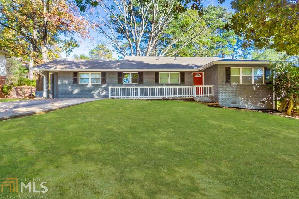 Gorgeously renovated 3 BR / 3 BA Split Level Mid-Century Ranch Home in Green Hills, adjacent to Briarcliff Heights and I-85 and located in the acclaimed Sagamore/Henderson/Lakeside School District. Gut-renovated in 2016 with a wide-open floorplan, hardwood floors, new roof, new HVAC, and new ductwork, the owners have since replaced the sink, cabinets and flooring in the kitchen, replaced lower-level carpeting with engineered hardwood floors, expanded the laundry closet, waterproofed the crawlspace, purchased a transferrable termite bond, replaced the water heater, and replaced the gas line.