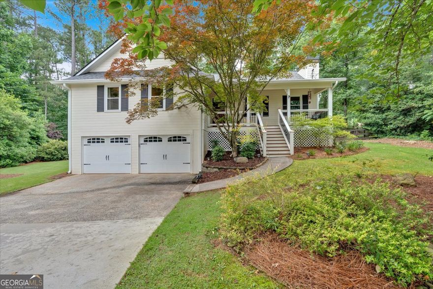 JUST LISTED! First time this house has ever been for sale!! Original owners have loved this house and community from day 1 and never planned to leave, so today is your lucky day! This adorable house is located in a cul-de-sac with the BEST BACKYARD! Completely level, fenced and landscaped. This raised ranch house has all the living space on one level with 2 large unfinished rooms in the terrace level. Oversized primary bedroom has TWO nice walk in closets. Large eat in kitchen & the frig stays. Deep garage is big enough for your car or boat and storage. New 30 year Roof in 2019, New windows in 2020, Septic pumped & repairs done in 2024, Hvac in 2016 and this house has been well maintained! Only 5 miles to downtown Woodstock for concerts, dinner or walking trails. All for under $400,000 and NO HOA!