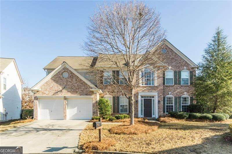 One of the largest floorplans in the neighborhood! Features three living areas: Great room, Living Room and Office/Playroom on the main floor plus a formal Dining Room and Huge Kitchen! Move-in condition! Hardwood Floors, Upgraded Lighting, Solid Surface Countertops. Patio overlooks the level backyard. Great neighborhood amenities and schools!