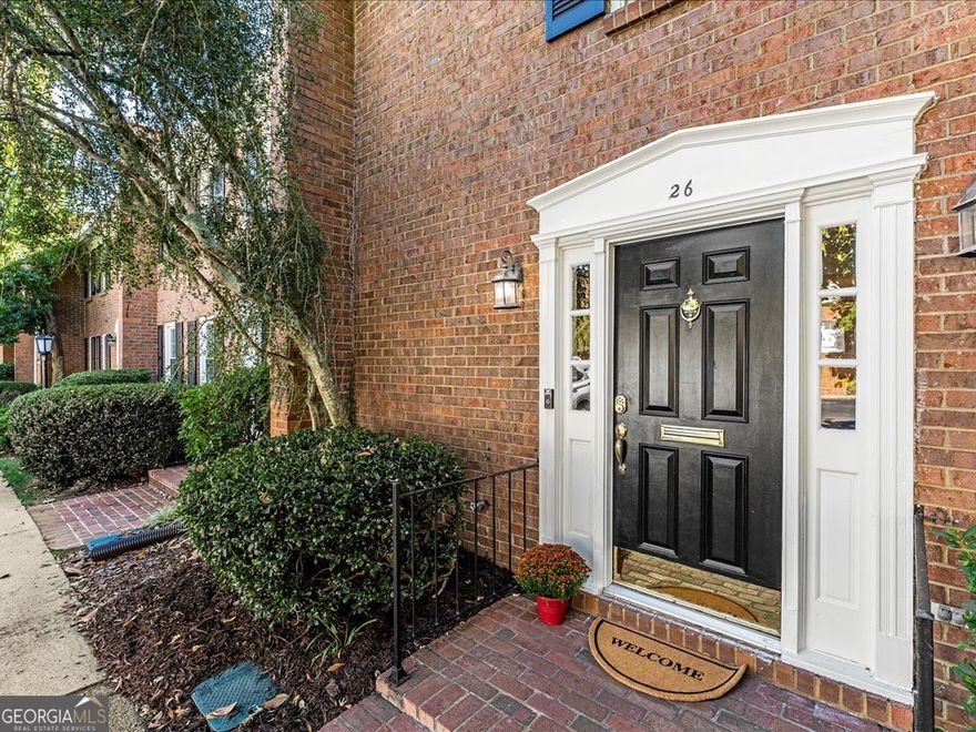 PROFESSIONAL PHOTOS COMING SHORTLY. . .Call your agent, make your appointment to see this one soon. Showings begin Friday 10/24. Hurry to join this sought after Buckhead community that is convenient to everything. This fully renovated condo townhome is move in ready. The master suite is oversized with a fireplace and a sitting room/nursery/office/glam room attached. His and her closets, updated bath with large separate shower and soaking tub, double vanity. The secondary bath on the 2nd floor has a shower and also houses the laundry. The thoughtfully updated kitchen provides plenty of counterspace on gorgeous countertops with stainless steel appliances. Two parking spaces in front of the unit make things easier. Nice and private brick patio with plenty of space for outdoor dining and more, includes a built in gas grill.  About a mile from the new GA 400 Greenway, walk to Publix, a coffee shop, Publix and much much more. Short drive to Chastain Park.