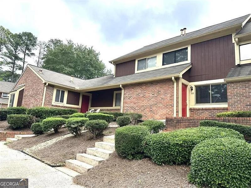 Luxury living close to Avalon, 400, and all that Alpharetta has to offer! Enjoy this beautifully renovated 2 bedroom, 1.5 bath condo. Beautiful new kitchen with large quartz countertop, new stainless appliances including new microwave, dishwasher, oven and refrigerator. Lots of cabinets. Clothes washer and dryer included. Updated baths. Large living area. Freshly painted interior and newer LVP flooring and carpeting. Relax on your private patio and enjoy the community pool a short walk away. Pets allowed with Landlord approval. Rent includes exterior maintenance, water, sewer, trash and pest control. No Smoking. Community is located across the street from Northside/Alpharetta Medical Campus. 400 is only 0.25 miles away for easy commuting. Lease can be for several years with small increases in rent. FIRST MONTH FREE IF MOVE IN BY FEB.1.2025.