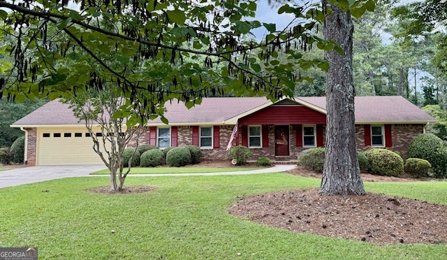 Curb Appeal Galore!!! Spectacular Brick One Story Home perfectly placed on Beautiful One Acre Homesite in Convenient One Street Neighborhood near Shopping and Restaurants. Lovely foyer opens into a Living Room, Separate Dining Room and Family Room boasting brick gas log fireplace & door leading to newly stained back deck. Cheerful Kitchen with Breakfast Area leads to Laundry Room with Built-In Cabinets and 2 Car Garage. Spacious Primary Bedroom with Tiled Bath & Two Closets plus Two Guest Bedrooms & Tiled Hall Bath complete the floor plan. All new Luxury Vinyl Plank floors throughout, new blinds, new lighting and newly resurfaced kitchen counters. Fantastic Oversized Deck. Immaculate & Ready to Rent! Go to Zillow.com to apply. $35. per person over 18 must apply. Pets OK. See Private Remarks for more info on qualifying. The lot with gorgeous pecan trees provides a Relaxing & Tranquil Environment!!!