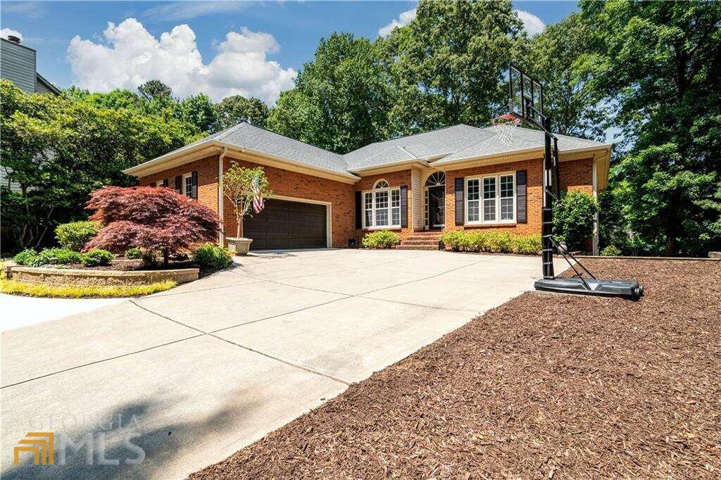 BACK ON MARKET!! Welcome Home to your Five-bedroom brick front ranch on a full basement in south Forsyth neighborhood with award winning schools! This beautiful home has been meticulously maintained by the owners and features plenty of space. New Circle Driveway for ample parking. The kitchen has Granite Counters with stainless appliances. Sun Drenched breakfast area features a bay window and view of Fireside Great room. OwnersCO suite features a walk in closet and Luxurious updated bath with a separate shower and soaking tub. 3 additional bedrooms and updated bath make this the perfect home for your large family. The partially finished daylight basement has a family room for the kids or a man cave, exercise room, full bath and additional 5th bedroom. The Huge screened porch with the adjoining grilling deck is perfect for all entertaining. Close to shopping and dining. HOA is voluntary and does include swim/tennis.