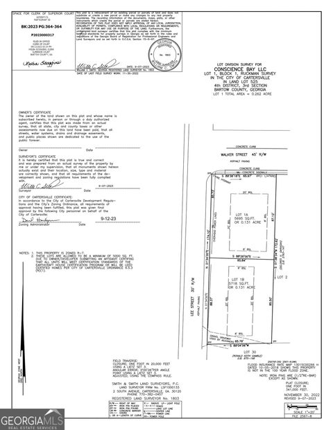 Tiny photo for 124 Lee Street, Cartersville, GA 30120 (MLS # 10635355)