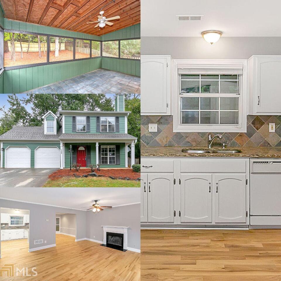 The sweetest house on the block! Move in ready beauty gives you space, style and finish. Brand New Hardwood floors just installed, there is NO CARPET! These floors are lovely, and really do give you a home that is easier to keep clean. The kitchen features new granite counters and plentiful light. Freshly painted interior and exterior gives you that showroom shine! Step out the back door into your large covered screened porch, and then over onto your separate deck. The backyard is fully fenced giving you the ideal spot for all your outdoor enjoyment. Upstairs you'll find the owner's retreat with high ceilings, custom tiled shower in the en suite, and large walk in closet as well. These hardwoods continue upstairs, into all bedrooms and they are gorgeous. This gem is move in ready and waiting for you!