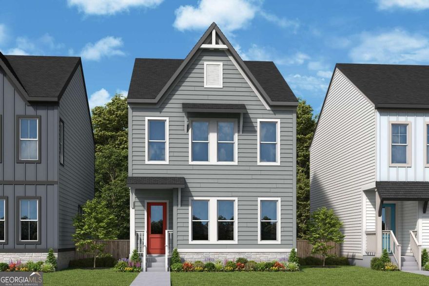 Celesta is a brand new community by David Weekley Homes and features 80 detached townhouse style homes with 2-car garages. All homes have 3 levels, with a guest bedroom on the garage level and either 2 or 3 more bedrooms on the top floor. This home is our Brexton plan and will have 4 bedrooms and 3.5 bathrooms. Built with a focus on spacious living areas and closets, these detached craftsman style homes will ensure a quiet and comfortable place to come home to after a busy day at the office or a night out on the town. These new construction homes are being built using EnergySaver Home techniques to minimize energy consumption and reduce environmental impact. Features includes 2x6 exterior framed walls with 50% more insulation than a 2x4 wall, and tankless water heaters. Come enjoy high-end living and incredible convenience for the right price. Celesta is just minutes from Downtowns Decatur, Avondale Estates, and Toco Hills and is surrounded by endless shopping and restaurants. In Addition and coming soon, just 1 mile down the road will be the new mixed-use shopping destination called Lulah Hills.