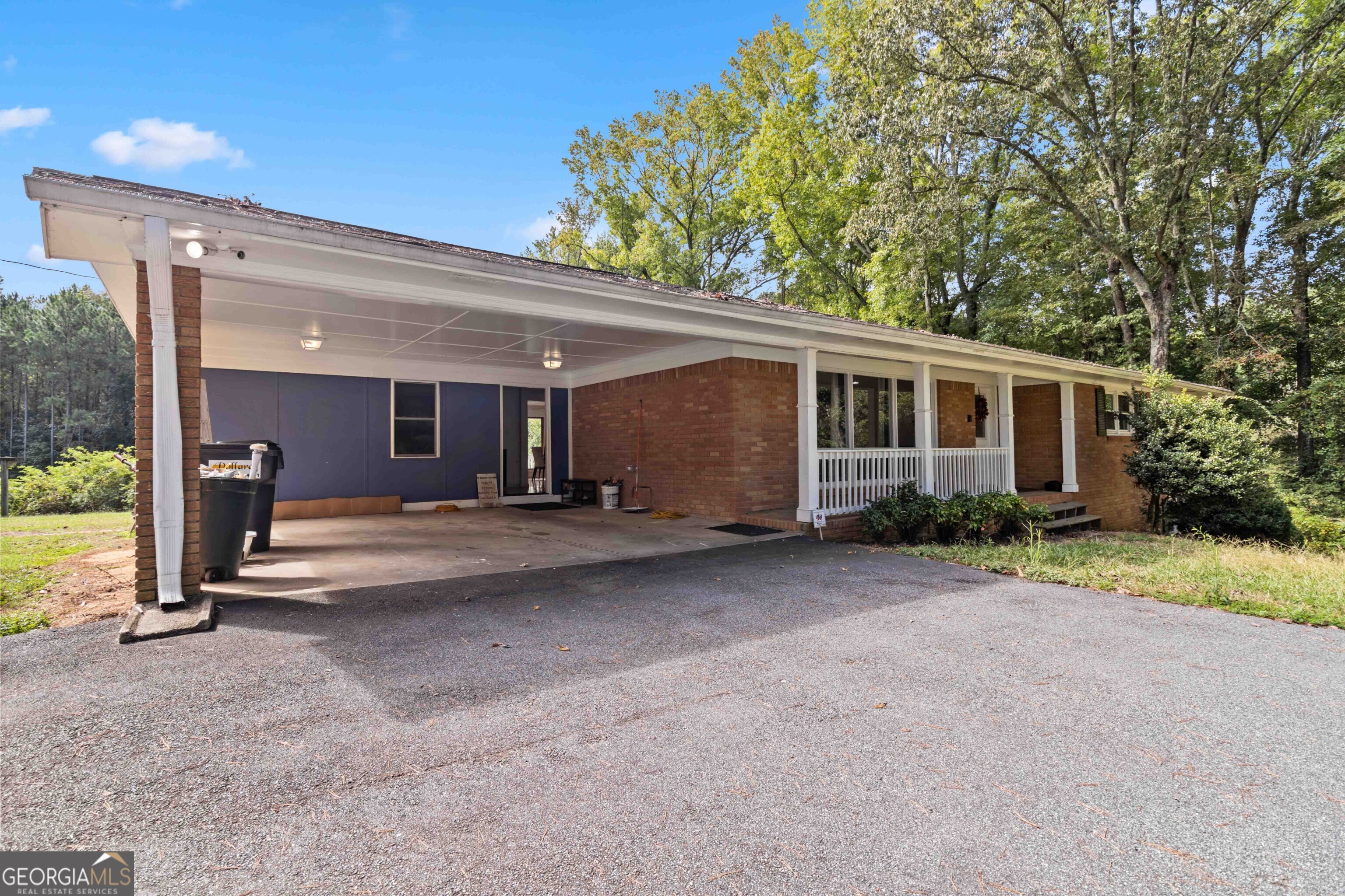 This is a fabulous renovated ranch with a finished apartment on the lower level. Sitting on 24.89 level acres. The ranch is a light and bright home with an open floor plan and renovated kitchen. There are hardwood floors throughout the main living areas, Very large granite kitchen with stainless appliances, a breakfast bar on a large island, floor to ceiling windows and a view of the covered deck and the grassy meadow. The lower level is a one bedroom apartment with LVT hardwood floors, contemporary kitchen cabinets and an inside and outside entrance.The acreage is mostly cleared and level.