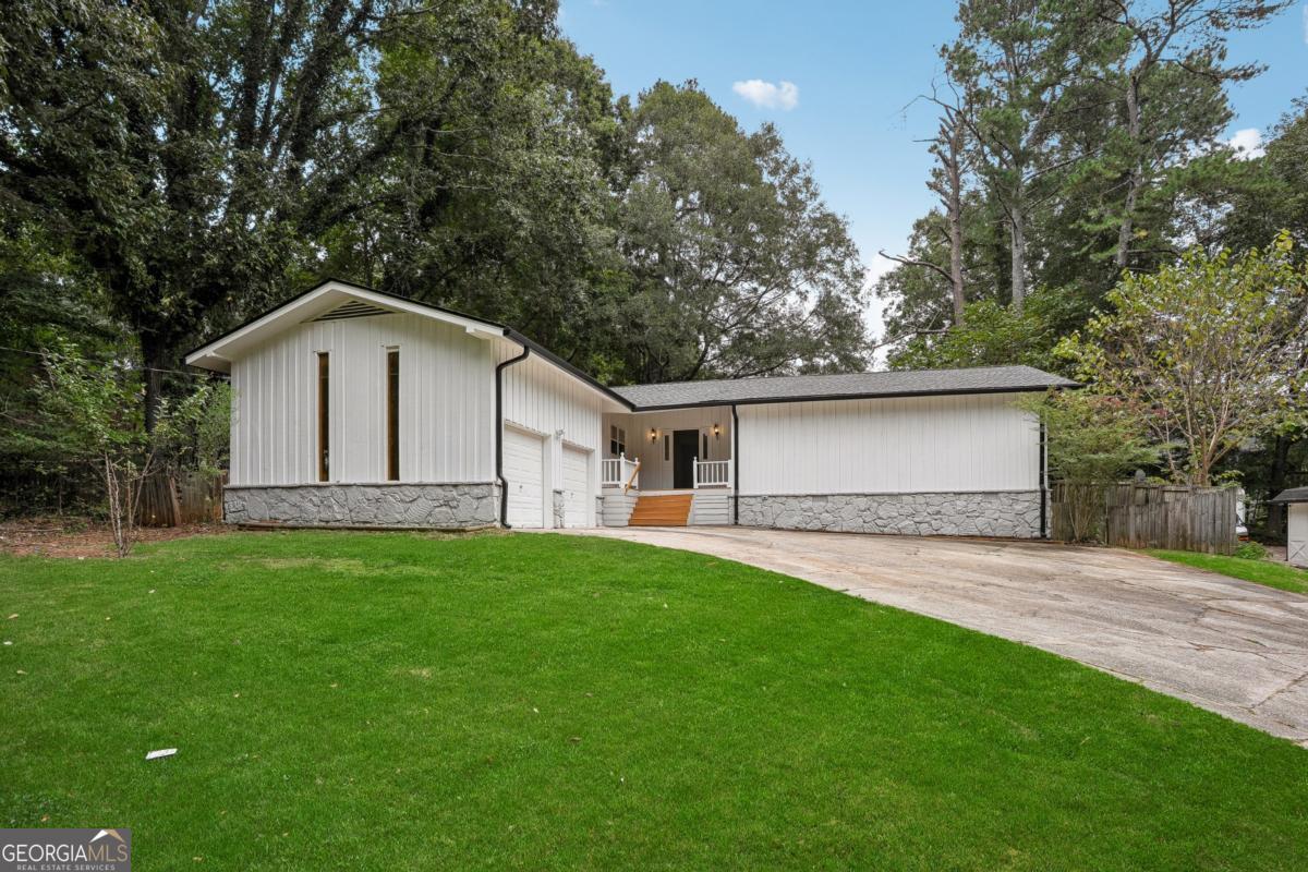 Newly renovated 3 bed, 2 full bath ranch home! Less than 5 year old roof , new water heater, new plumbing and electrical fixtures, fresh paint, brand new flooring, new granite kitchen counters, new cabinetry, new bathroom vanities, and beautifully updated showers with tile surrounds. Large fully fenced backyard perfect for play or entertaining. Located in a serene and desirable neighborhood, this home offers both comfort and convenience, with easy access to local amenities and major roads.