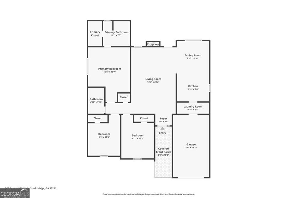 Photo of 306 Breezy Hill Walk, Stockbridge, GA 30281 (MLS # 10683288)