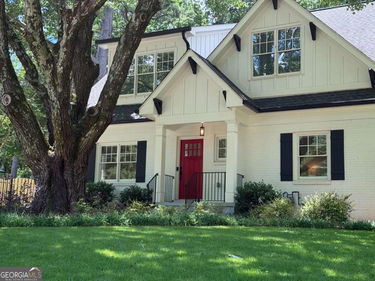 Tucked into one of Decatur's most beloved neighborhoods, Winnona Park, this stunning 5-bedroom, 3-bathroom gem offers the perfect blend of lifestyle, location, and luxury. Just a short stroll to Decatur Square, grocery stores, restaurants, coffee shops, and MARTA, the home is ideally positioned for convenient in-town living, while still providing a suburban feel with its location on a quiet street with ample green space. Right outside the front door, a path leads directly to Decatur's Legacy Park - a 77-acre greenspace and urban oasis treasured by the community. Legacy Park features protected forests and wetlands, an 8-lane track and field facility, inclusive playground with climbing structures, community events, an event venue, swimming pool, and multiple sports fields for soccer, baseball, and softball. Be sure and check out the virtual tour to get a bird's eye view of this amazing project! Rebuilt from the foundation up in 2017, this pristine home beautifully marries modern conveniences with timeless character. The main level features a spacious, open-concept living area and a dream kitchen for the home chef - complete with quartz countertops, a large gas range, expansive cabinetry, generous counter space, and an oversized island. A formal dining room adds elegance for gatherings, and a main-level guest suite with a full bathroom offers privacy and flexibility. Upstairs, the sun-drenched primary suite boasts abundant natural light, large walk-in closet, and a spa-like bathroom retreat with a custom-tiled, marble, oversized shower featuring dual rainfall showerheads, dual vanities, and luxurious finishes throughout. Three generously sized secondary bedrooms provide ample space for rest, work, or play - each thoughtfully designed with comfort, natural light, and versatility in mind. The outdoor space is designed for relaxed living and year-round enjoyment: a screened-in patio, a soothing hot tub, and a fully fenced and level, backyard offer privacy and effortless entertaining. Additional highlights include a two-car garage and hardwood floors throughout, completing this one-of-a-kind home in the heart of Decatur. This home is walking distance to top-rated Decatur schools, only 0.1 mile to Tally Elementary, 0.4 miles from Winnona Elementary, and 0.8 miles from Decatur High School.