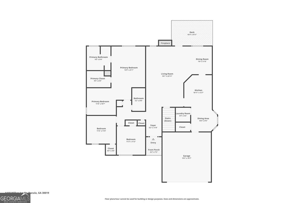 Photo of 1418 Wilkes Ive Drive, Dacula, GA 30019 (MLS # 10679143)