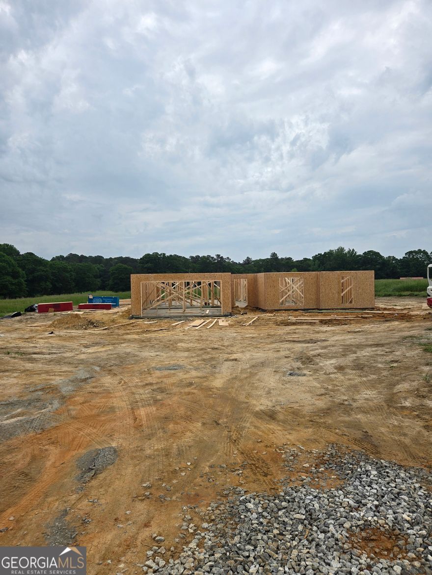 UNDER CONSTRUCTION on large, wooded lots! Covered Back Porch! The  Hannah Floorplan 4BR/2.5 BA is an Open Concept with Wood-Burning Fireplace in the Family room.  Granite countertops in kitchen and baths. Kitchen with Huge Island.  Dining room/Breakfast Room.  Spacious Master Suite w/ Soaking Tub, Separate Shower & Double Vanity! LVP flooring throughout. $4K Seller paid Closing Cost with use of preferred lender. Photos/renderings are of a completed Hannah and are representative.