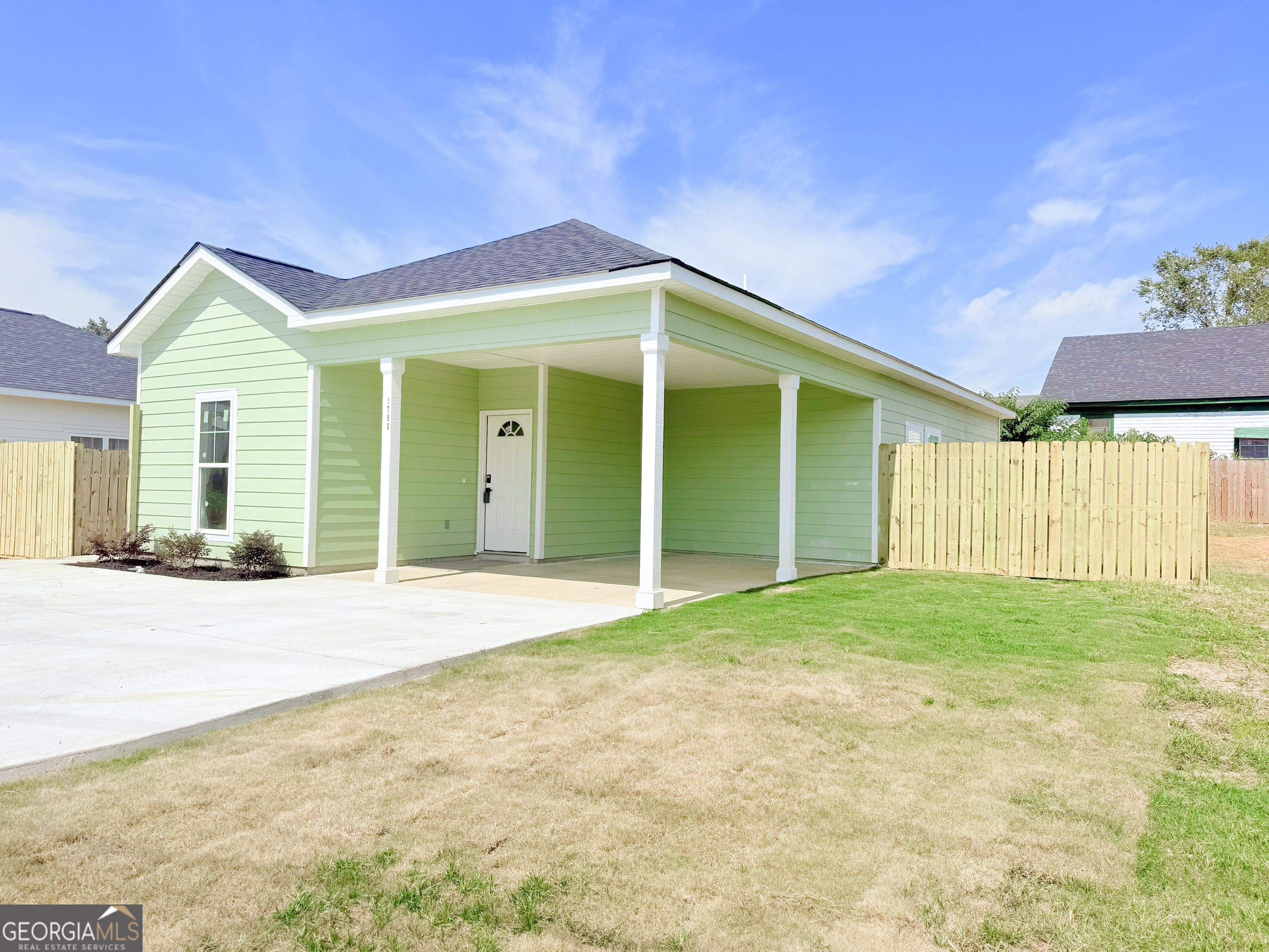 Brand-New, Move-In Ready Home Packed with Upgrades - Ideal for Homeowners or Investors Seeking Value in the Historic Laney Walker District! Step into modern comfort with this beautifully designed new construction home offering premium finishes, 9' ceilings, an open-concept layout, and a secured yard! The kitchen boasts an island with a drop-in sink, stainless steel appliances, tile backsplash, and modern cabinetry. French doors lead to a private, gated backyard-ideal for entertaining or relaxing. The spacious primary suite includes tray ceilings, a walk-in closet, and a spa-inspired tiled shower. Additional features include a separate utility closet, waterproof flooring, low-maintenance yard, and off-street parking. Located minutes from Downtown Augusta, the Medical District, Fort Gordon, shopping, and dining. Eligible for buyer assistance programs-affordable, new construction with lasting value. Schedule your showing today!