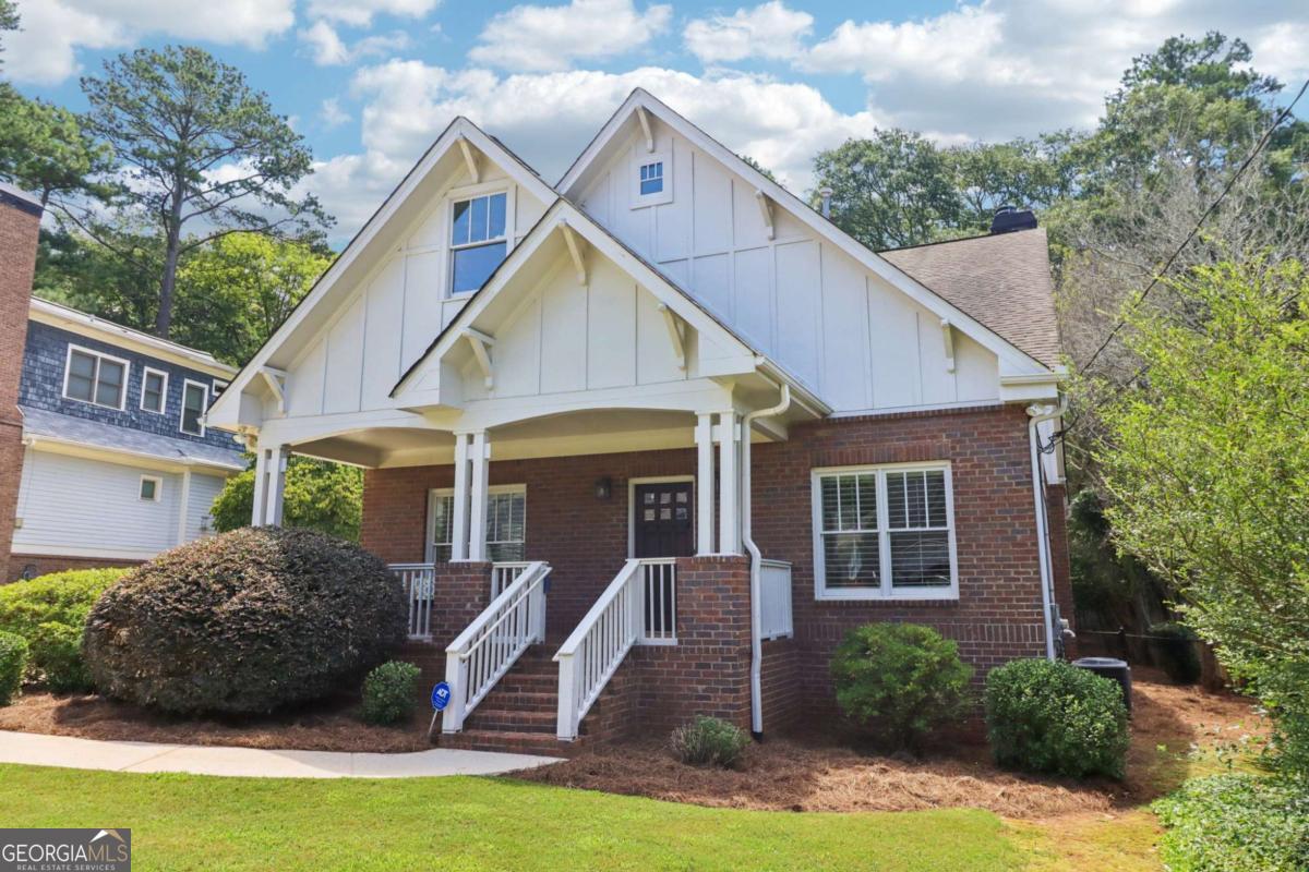 Welcome to 417 Pensdale Road-a thoughtfully updated home on an oversized, private lot in the heart of City of Decatur Schools. Just a short stroll to Glenlake Park, this home offers both convenience and community-where neighbors gather for holiday parties, kids play together, and you're minutes from Emory and downtown Decatur. Inside, natural light pours into the main living space, especially the cheerful breakfast nook. Upstairs, a large bonus room makes the perfect playroom, creative studio, or flex space. The flat, fenced backyard is ideal for outdoor games, gardening, or hosting gatherings on the new back deck. With a spacious driveway, two-car garage, and a fully equipped ADU above the garage, there's room for everything and everyone-whether you're working from home, housing guests, or need multi-generational space. Major updates include a new deck, new staircase to the carriage house, and replaced HVAC systems. 417 Pensdale blends space, style, and location-a rare find in one of Decatur's most welcoming neighborhoods.