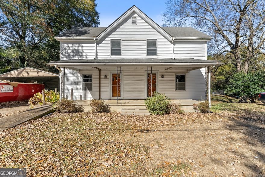 INVESTOR SPECIAL! Priced over $150k below area comps! 4 bedroom and 2 full bathroom home with comfortable living spaces, a huge kitchen, and a large level back yard. This historic mill home in the New Holland district of downtown Gainesville is filled with character and ready for your customization. The home would be perfect for a Fix & Flip, Buy & Hold, or a savvy homeowner ready to put in some sweat equity. Located only 3 minutes from Northeast Georgia Hospital, 5 minutes from Downtown Gainesville Square, 6 minutes from Brenau University, and 10 minutes from Lake Lanier - the amenities are endless around this property. Don't miss your opportunity to own a unique piece of Georgia history for an unbeatable price!