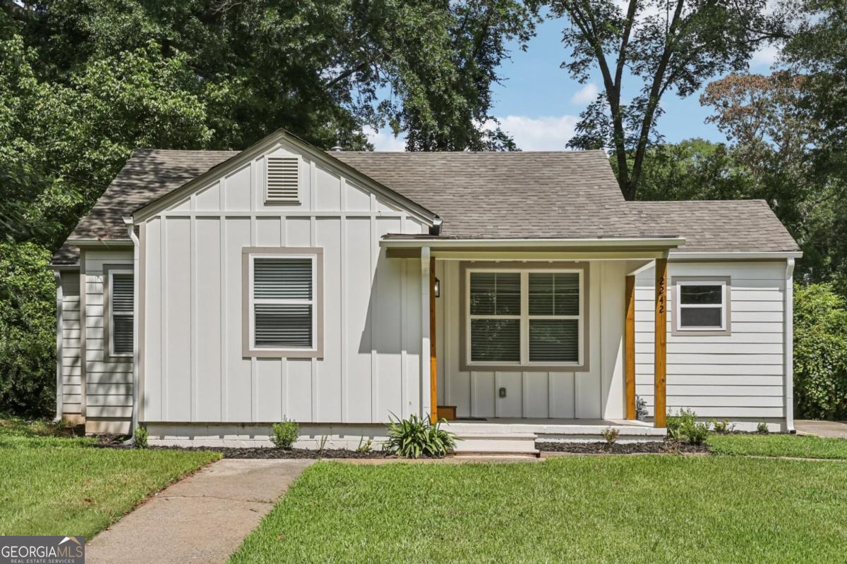 Seller offering $5,000 toward buyer closing costs! This fully renovated 3-bed, 2-bath home qualifies for up to a $25K no-repayment grant and 100% financing through preferred lenders. Enjoy a spacious layout with luxury vinyl plank flooring, a stunning kitchen with quartz counters, stainless appliances, and custom lighting. The primary suite features a walk-in closet with built-ins, double vanity, and spa-like shower. Functional drop zone and mudroom add everyday convenience. Upgrades include new windows, doors, siding, soffits, gutters, HVAC with new ducts, and updated electrical panel/outlets. Relax on the charming front porch or entertain in the large backyard. Prime location near the Beltline, Grant Park, Zoo Atlanta, Browns Mill Golf Course, and East Atlanta Village. Just 10 mins to the airport, 20 mins to downtown, and 5 mins to I-75. Style, location, and value-schedule your tour today!