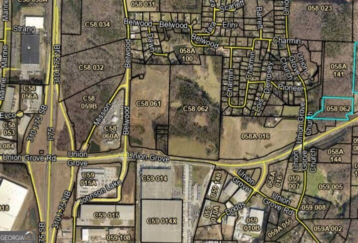 52.8 Acres, can be combined w/ 63 acres across the highway, Potential commercial, industrial, or high-density residential, 1 mile from Buc-ee's & I-75, over 2500' of frontage on Hwy 53, Asking $100k/acre