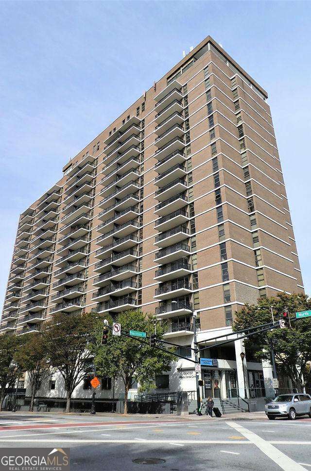 MIDTOWN HIGH-RISE LIVING WITH STUNNING CITY VIEWS!!! Welcome to a beautifully updated condo in the heart of Midtown Atlanta. This spacious residence offers floor-to ceiling windows that fill the home with natural light and showcase breathtaking skyline views. Featuring an open concept living and dining area, this condo is perfect for entertaining or enjoying a quiet night. The bedroom offers a relaxing retreat with generous closet space. Located in a secure high-rise building, residents enjoy 24-hour concierge service, fitness center, pool, clubroom, and a rooftop terrace. Step outside and you're within walking distance of Fox Theatre, Georgia Tech, Piedmont Park, MARTA, shopping, and Atlanta's best dining and entertainment. Do not miss the opportunity to own this stylish condo with unbeatable views and unmatched lifestyle.