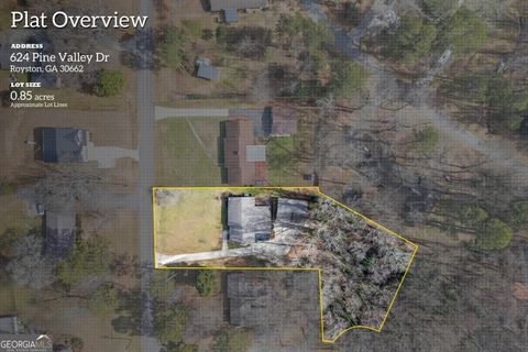 624 Pine Valley DR Royston GA 30662