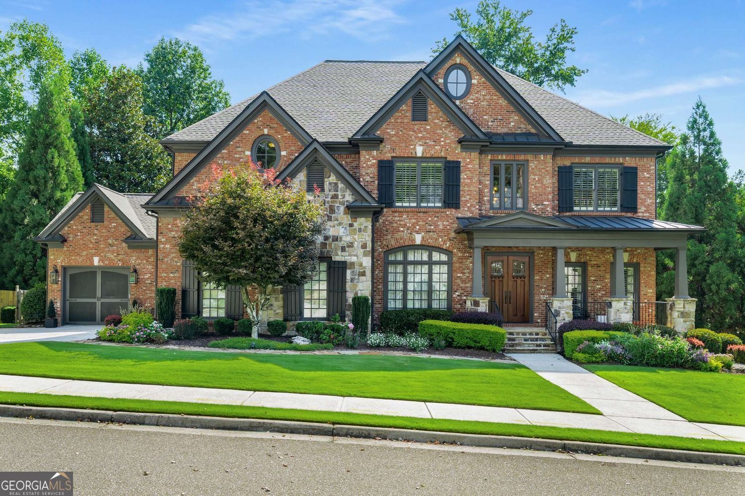 || 2021 NEW ROOF || || 2025 NEW DECK || || 2023 FULL MASTER BATH REMODEL || || 2023 REFINISHED CUSTOM SOLID WOOD FRONT DOOR || || 2022 NEWLY PAINTED EXTERIOR || 2022 NEW HVAC SYSTEMS || || 2020 NEW HOT WATER HEATER/TANK || || EXPANSIVE FINISHED BASEMENT || PRIVATE FENCED BACK YARD || || WALKING DISTANCE TO DUNWOODY ELEMENTARY || ** What You'll See ** From the moment you arrive, the charm of this 4-SIDED BRICK HOME greets you with its REFINISHED CUSTOM SOLID WOOD FRONT DOOR and NEWLY PAINTED EXTERIOR. Step inside to find HIGH CEILINGS, elegant COFFERED CEILINGS, and beautifully REFINISHED HARDWOOD FLOORS that set a tone of timeless luxury. The UPDATED KITCHEN with a large ISLAND invites gatherings, while the EXPANSIVE FINISHED BASEMENT with generous daylight windows brings brightness and flexibility to the space. Outdoors, you'll admire the PRIVATE FENCED YARD lush with zoysia and framed by a brand-new 2025 DECK perfect for entertaining. ** What You'll Hear ** Picture the crackle of the FAMILY ROOM FIREPLACE, soft laughter drifting from the KEEPING ROOM, or the calming quiet of your MASTER SUITE FIREPLACE-all creating a warm, inviting soundtrack to daily life. Step outside, and you'll hear sprinklers keeping the lawn pristine, neighbors greeting one another on leisurely strolls, and the faint sounds of play from nearby Brook Run Park and Dunwoody Elementary School. ** What You'll Feel ** Wake up and feel the comfort of HEATED MASTER BATH FLOORS, the openness of thoughtfully designed living spaces, and the tranquility of your private backyard oasis. The sense of security from a 2021 NEW ROOF, NEW HVAC SYSTEMS, and TRANSFERABLE HOME WARRANTY offers peace of mind. Whether cozying up by one of the three fireplaces or hosting loved ones, every space has been crafted for comfort and ease. ** What You'll Experience ** Living here means more than just a home-it's a lifestyle. Stroll to Brook Run Park for trails and green space, walk the kids to Dunwoody Elementary, or take a short drive to Dunwoody Village and the Perimeter area for shopping and dining. Summers bring community connection at Vermack Swim & Tennis Club, while the adjacent Jewish Community Center adds even more opportunities for engagement. With NO RENT RESTRICTIONS, your options are wide open-whether enjoying this as your forever home or maximizing it as an investment.