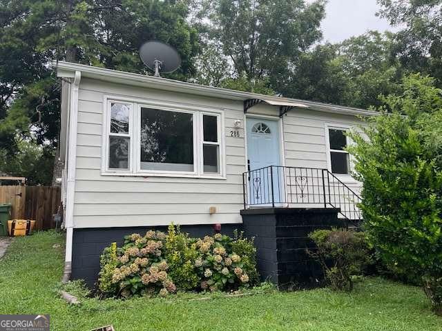 Fantastic bungalow that is perfect for first-time buyers, college students to share! No rental restrictions. Good solid home. Roof only about 6 years old. HVAC Seller has lovingly restored/renovated this home. It is so cute and comfy! Start your raised-bed herb garden in the front, and create great outdoor entertainment space in the back level yard. Systems and roof are all on the newer side, with no big expensive updating needed. Electrical has been updated and kitchen is a full renovation, with new appliances and washer/dryer remain with the property. Bath has been updated too. So perfect and affordable! This has been owner-occupied and lovingly maintained since 2022 by the current owner. Location is perfect for airport access, Georgia State University, Morris Brown Univ, and GA Tech. Easy access to public transportation. Close to Langford Park, Mercedes Benz Stadium, Aquarium, and all Atlanta has to offer.