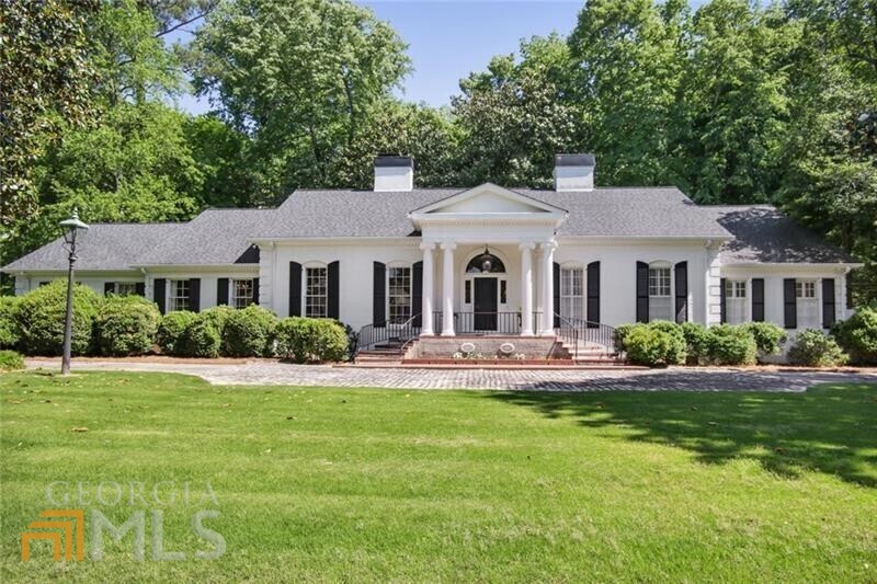 Beautiful traditional home on a level corner lot in Kingswood! Entrance foyer leads to oversized living spaces ideal for entertaining. Spacious living room with fireplace and formal dining room in the front of the house. Kitchen offers island, granite counters, stainless steel appliances and opens to the bright breakfast room. Family room with fireplace opens to the outdoor patio. Sought-after primary bedroom on main with renovated bath and dual walk-in closets. 2 additional bedrooms with shared bath on main as well. Upper level hosts 2 bedrooms and 1 shared bath. Finished terrace Level has recreation room, bonus room, guest bedroom with en-suite. 2 car attached garage as well as a circle driveway. Truly the best lot with large front yard & mature landscaping. Backyard offers patio and saltwater pool. Truly a must see!