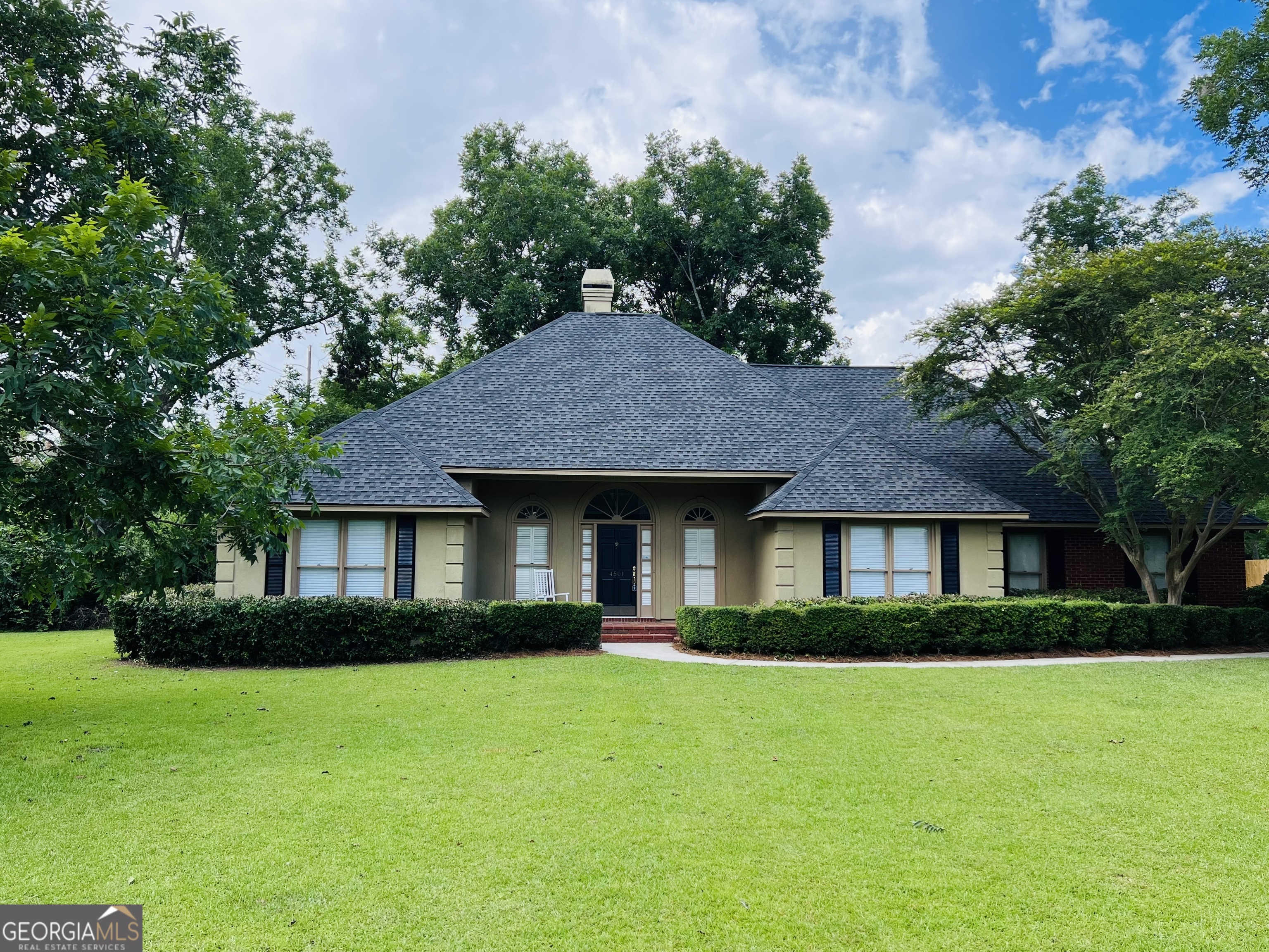 New HVAC AirHandler, 6 yr old roof, All new stainless steel appliances, new water heater, new electrical outlets, new lighting, new toilets, & new paint throughout. No HOA. Welcome to this beautifully maintained 4-bedroom, 3-bath brick home nestled on a spacious 1.11-acre lot in the highly sought-after Hahira community and school district. Thoughtfully designed for both comfort and functionality, this home features a split floor plan with three bedrooms and full baths on one side, and a private primary suite tucked away at the back for added privacy. The primary suite includes a luxurious ensuite bath, with Sauna, for your own retreat-like experience. Enjoy hosting in the formal dining room or relax in the large family room complete with a cozy fireplace and elegant tray ceilings. The updated kitchen boasts sleek stainless steel appliances, including a wine cooler-perfect for entertaining. Step outside to the expansive screened-in back porch overlooking a fenced backyard adorned with mature pecan trees and a convenient storage building. Additional features include a spacious 2-car garage and a large utility room for added convenience. This property blends peaceful living with modern updates, all in a prime location. Don't miss the opportunity to make this beautiful home yours!