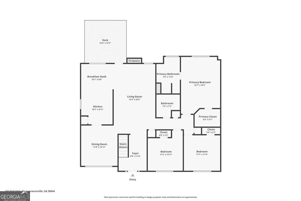 Photo of 341 Oak Vista Court, Lawrenceville, GA 30044 (MLS # 10670650)