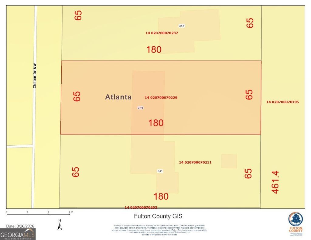 Photo of 349 Chilton Dr NW, Atlanta, GA 30318 (MLS # 10724477)