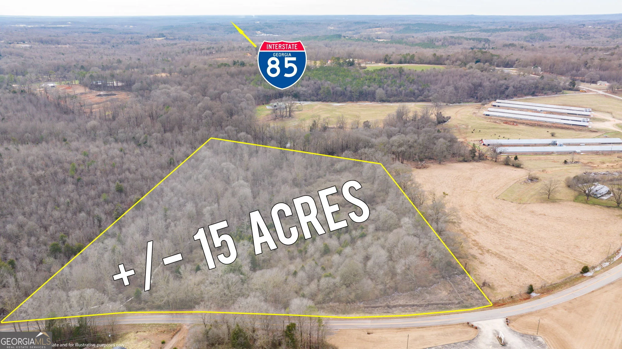 740 Broad River Church Rd Tract A, Eastanollee, GA, 30538