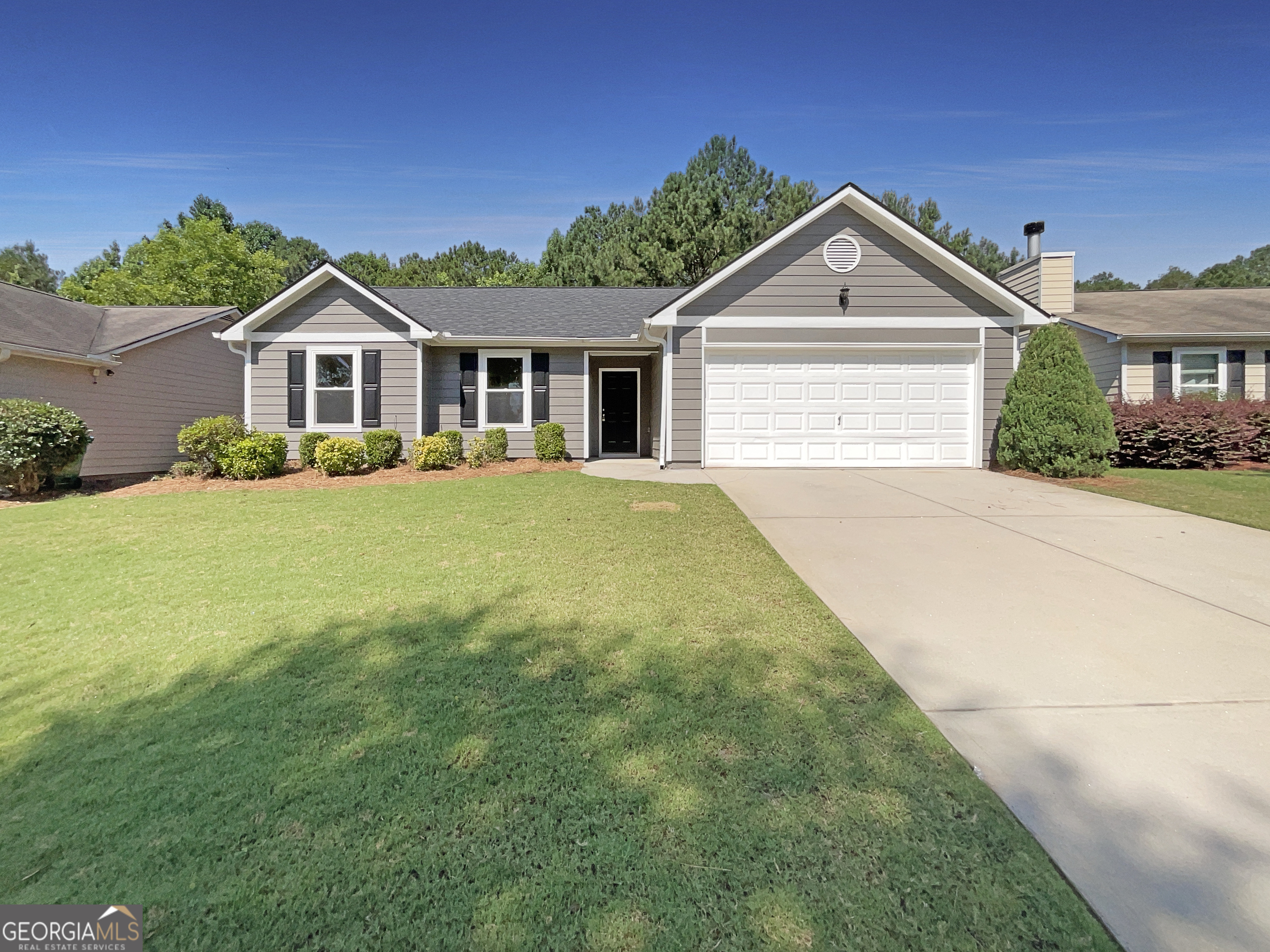 Welcome to this fabulous area! This home has New HVAC, Fresh Interior Paint, Partial flooring replacement in some areas.Discover a bright interior tied together with a neutral color palette. Relax in your primary suite with a walk in closet included. The primary bathroom features plenty of under sink storage waiting for your home organization needs. The back yard is the perfect spot to kick back with the included sitting area. Don't miss this incredible opportunity.100-Day Home Warranty coverage available at closing