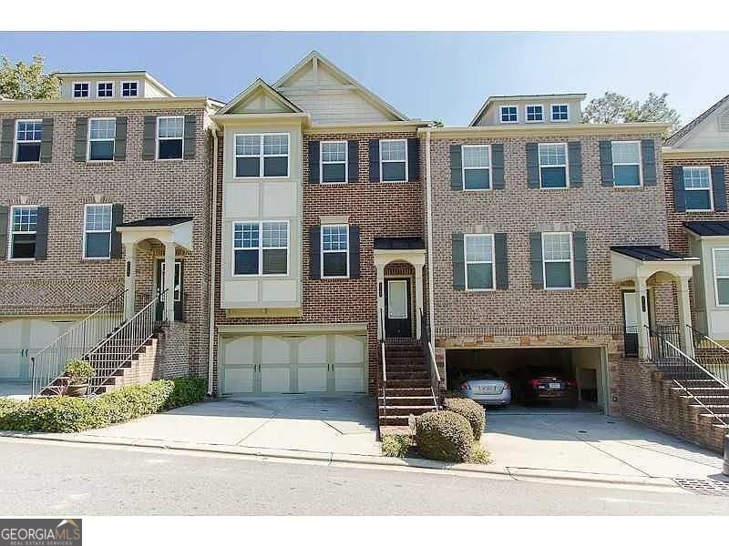 A must see townhome in much sought after Brookhaven gated community. Conveniently located close to Buckhead, Midtown, Perimeter, and Hartsfield Jackson International Airport, this lovely home is available in the well-manicured Cobblestone at Brookhaven. This home has 3 bedrooms and 3.5 baths with attached 2 car garage. The home is located directly across from the community pool with a great view from the family room. The kitchen features granite counter tops with plenty of counter space and a breakfast bar. Powder room and hardwood floors on the main level. The spacious owner suite comes equipped with a large bathroom featuring separate shower and bath along with a double vanity. Secondary bedroom also comes with an bathroom. The lower level of the home has a private bedroom with an bathroom.