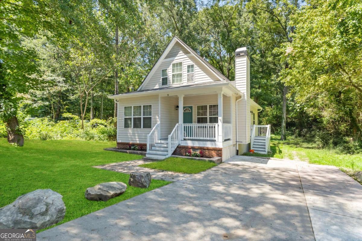 Welcome to this beautifully renovated 4 bedroom, 2.5 bath retreat perfectly situated just steps from the Proctor Creek Trail and the expansive Westside Park at Bellwood Quarry, with all the dining, shopping, and nightlife of West Midtown only minutes away. Inside, an open-concept living, dining, and kitchen area creates the ideal space for both entertaining and everyday living. The stunning kitchen features crisp white shaker cabinets, gleaming quartz countertops, and brand-new stainless steel appliances. The main level offers a spacious owner's suite with a private bath, along with a second bedroom and convenient half bath. A separate laundry/mudroom complete with washer and dryer adds to the home's functionality. Upstairs you'll find two additional bedrooms and a full bath, providing plenty of space for family, guests, or even a roommate. Outdoors, the home sits on a serene, wooded green lot with fresh sod and new landscaping out front that makes for a welcoming curb appeal. Affordable, stylish, and move-in ready, this home is your chance to enjoy one of Atlanta's fastest-growing communities with parks, trails, and vibrant city living right at your doorstep
