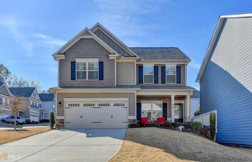 BACK ON THE MARKET!!! Immaculately maintained with lots of builder upgrades in sought after, gated Tyson Woods! Open floor-plan with large kitchen and dining area with views to the family room. Hardwood floors throughout the main and upgraded cabinets and granite in the kitchen. The upstairs has a spacious master suite with large closet, double vanity and separate tub and shower and three large secondary bedrooms. New fence and pavilion in the backyard are perfect for entertaining and family gatherings!