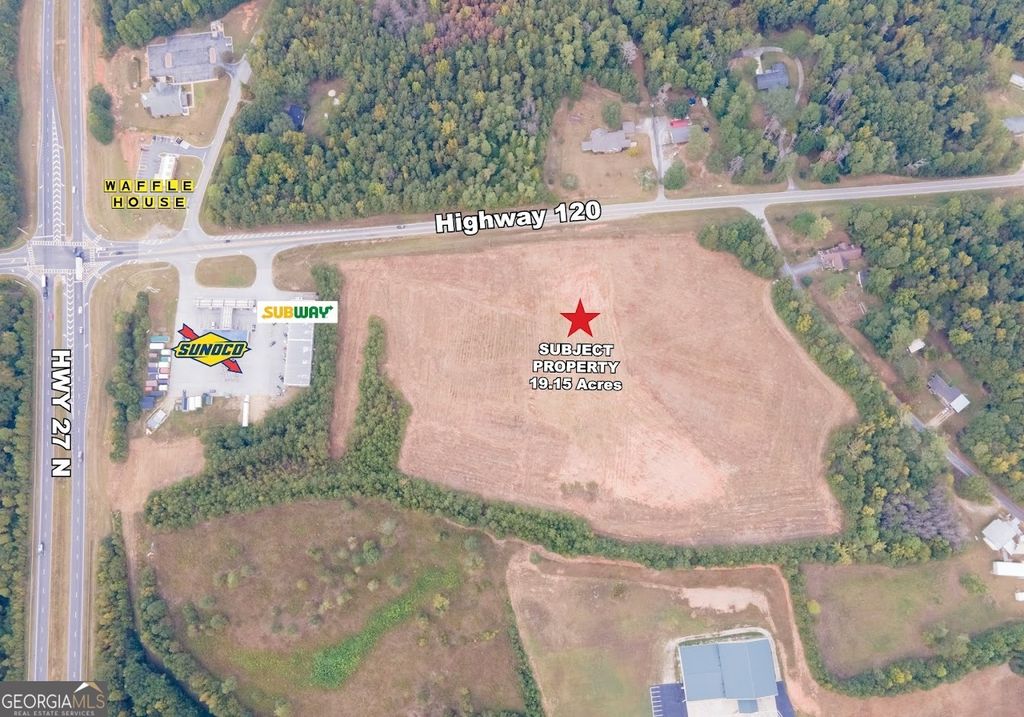 Photo of 0 Hwy 120 / Hwy 27 - 19.15 Acres, Buchanan, GA 30113 (MLS # 10625075)