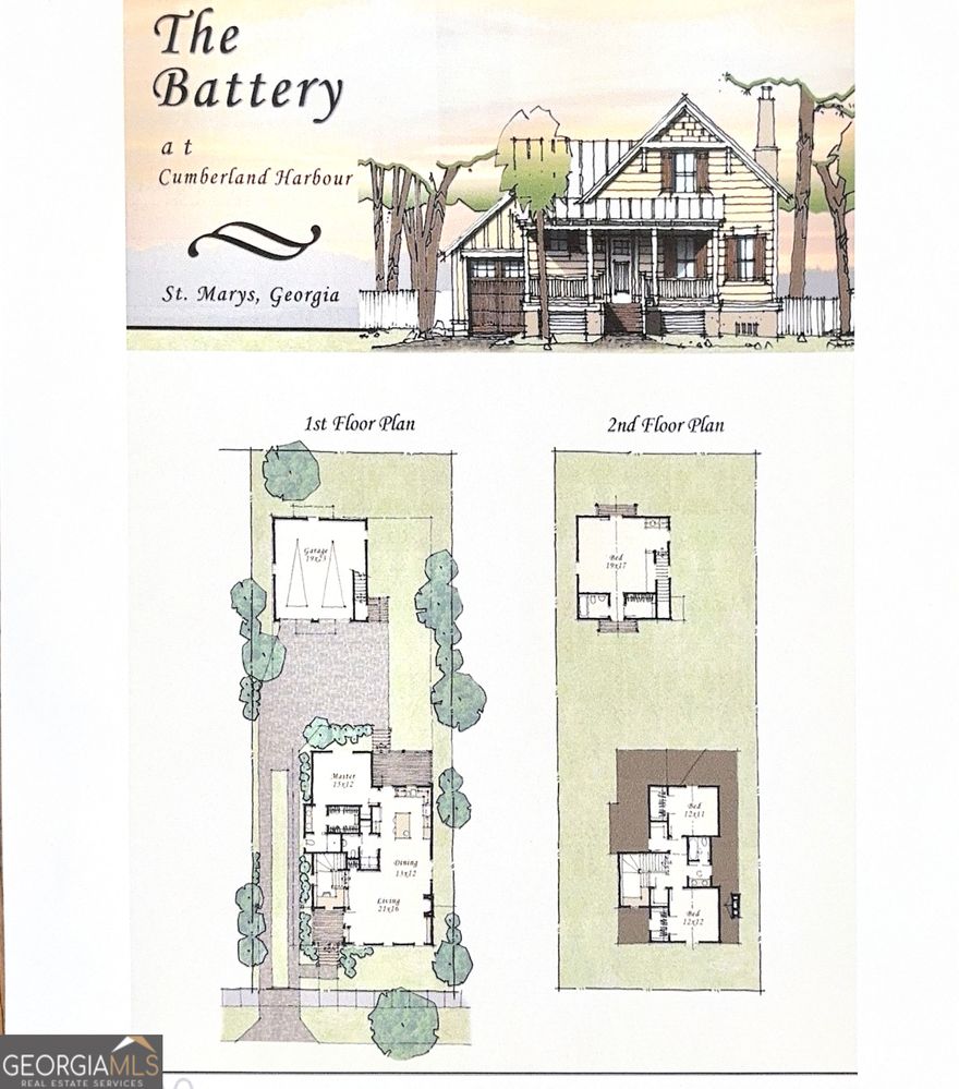 Affordable homesite in the much sought after gated community of Cumberland Harbour with a proposed home plan makes this an easy peasy decision-making process.  Don't like this home plan?  That's okay; once you choose an approved builder, they have a multitude of plans to show you.  This homesite is directly across from the marsh and has great curb appeal.  Come check out all of the amenities as well as being a boaters' paradise!