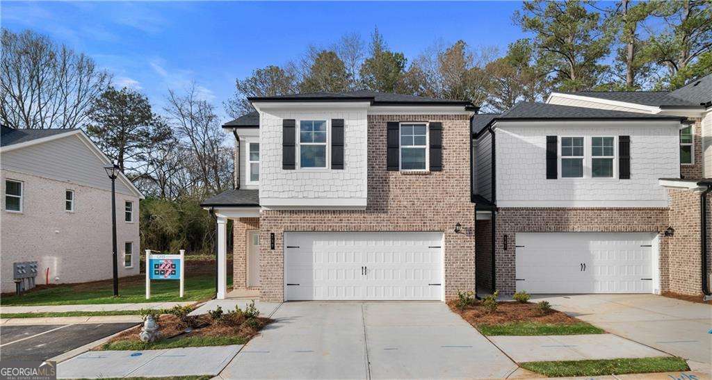 Welcome to Diamante: The Only Gated, 2-Car Villas with Amenities in Stockbridge, GA, presented by DRB Homes. This exceptional single-family townhome features the Austin floor plan on Lot 17, showcasing an exquisite exterior and meticulous attention to detail. The Austin plan offers a spacious layout with 3 bedrooms, 2 full bathrooms, and a convenient powder room. The open main level is designed for modern living, featuring a stunning kitchen with an island adorned with quartz countertops, beautifully painted cabinets, and a generous pantry for ample storage. The main level seamlessly flows into the inviting living and dining areas, ideal for both everyday living and entertaining. Upstairs, you'll find a welcoming loft that leads to the Owner's Suite. This luxurious retreat includes a large walk-in closet, a shower with a separate soaking tub, and double sinks, providing both comfort and functionality. This home comes equipped with all essential appliances, including a stainless steel side-by-side refrigerator, range, microwave, dishwasher, and a white washer and dryer. The property also features a two-car garage with an opener and a private patio for outdoor relaxation. Diamante is conveniently located near major interstates I-75 and I-675. Please note that the photos provided may be of another home. For more information or to schedule a viewing, please contact us. Please note: If the buyer is represented by a broker/agent, DRB REQUIRES the buyer's broker/agent to be present during the initial meeting with DRB's sales personnel to ensure proper representation.