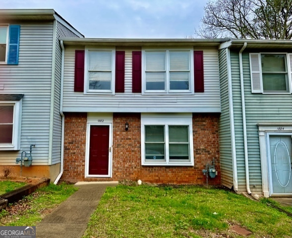 You can't beat the location of this spacious 2 story townhome. Close to shopping, interstates and The Battery, this 2 bedroom, 2.5 bathroom home features a living room with cozy corner fireplace, dining area and eat-in kitchen which is equipped with a gas stove, dishwasher, microwave and refrigerator. Both bedrooms are roomy and feature ensuite bathrooms. A fenced back yard, storage shed and parking pad, which accommodates 2 vehicles, completes this great home. Don't miss out, call today to schedule a viewing.Excalibur Homes does not advertise on Facebook or Craigslist. Be advised that the sq ft and other features provided may be approximate. Prices and/or availability dates may change without notice. Lease terms 12 months or longer. Application fee is a non-refundable $75 per adult over 18 years of age. One-time $200 Administrative fee due at move-in. Most homes are pet-friendly. Breed restrictions may apply. Rental insurance required.