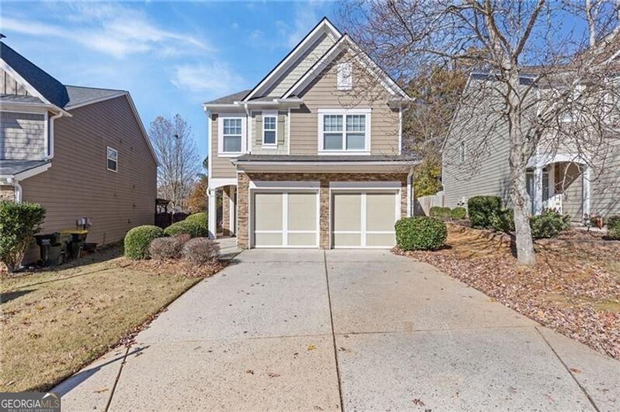 The most competitively priced home in sought-after Stonehaven Pointe, one of South Forsyth's greatest amenity-rich neighborhoods. Nestled on a generous flat, fully fenced lot, this home combines comfort, space, and convenience in a location that's hard to beat. This well maintained home has three large bedrooms plus a spacious bonus loft.  Simply add your personal touches because the expensive items have been taken care of.  (New roof, full HVAC replacement and new hot water heater). Stonehaven Pointe is in a prime location situated just off Highway 9 and less than 3 miles from GA 400 and Forsyth Avenues, offering convenient access to shopping, dining, and entertainment options. Amenities include a gym, an Olympic-sized pool, a zero-entry kid-friendly pool with water slides, a playground, tennis courts, a basketball court, and a pickleball court! This vibrant community hosts holiday events and provides easy access to shopping, grocery stores, entertainment, and is just 3 minutes from GA-400!