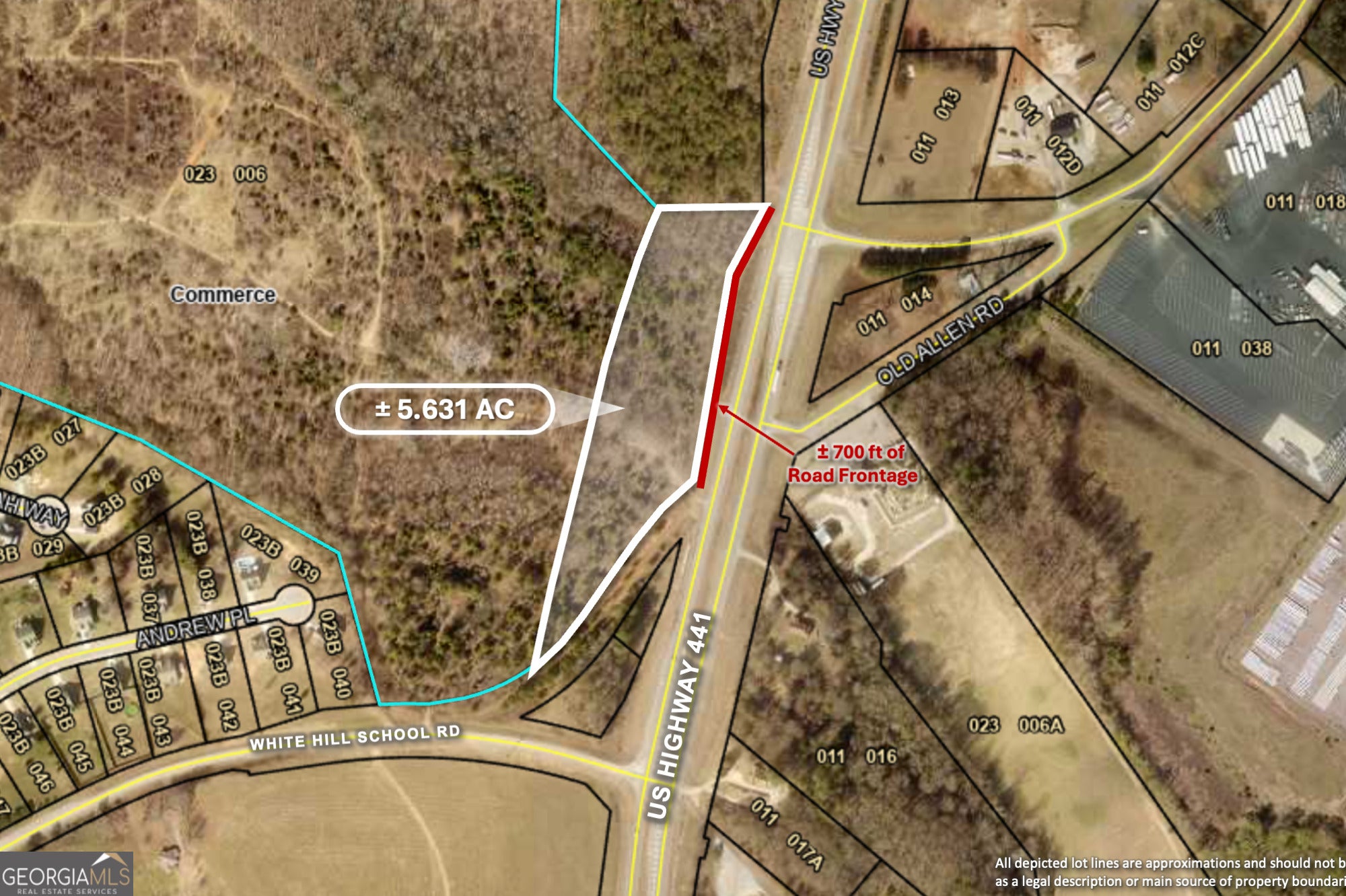 0 US Hwy 441 & White Hill School RD